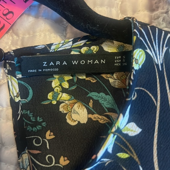 Zara Woman floral dress Size small floral - Picture 8 of 8